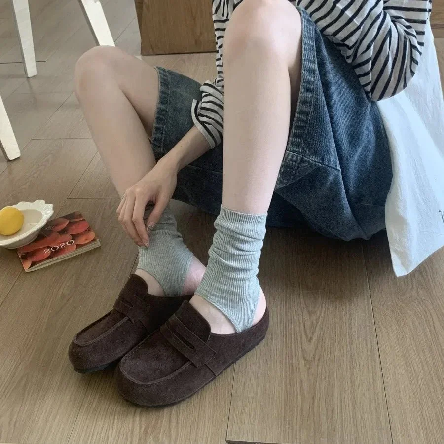 Cathy Sandals - British Style Slip-On - Image 6