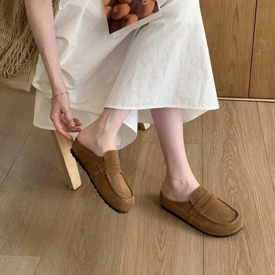 Cathy Sandals - British Style Slip-On - Image 7