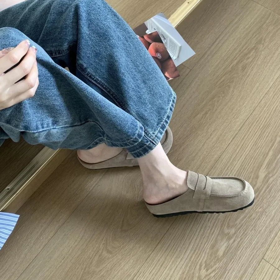 Cathy Sandals - British Style Slip-On - Image 8