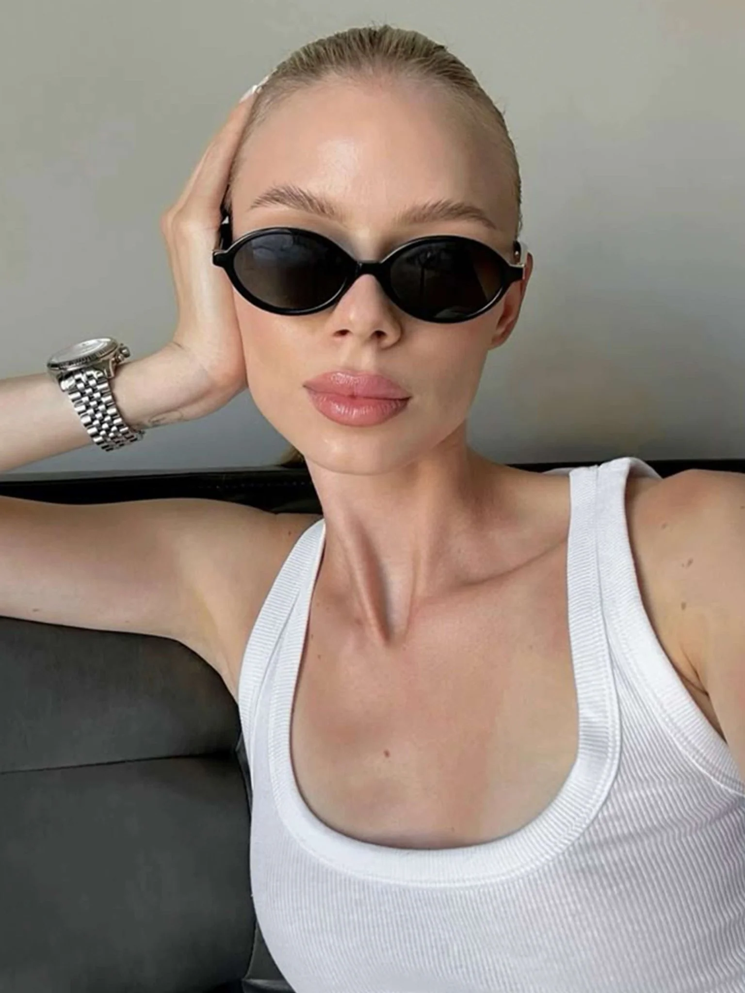 Clarence Oval Sunglasses - Image 5