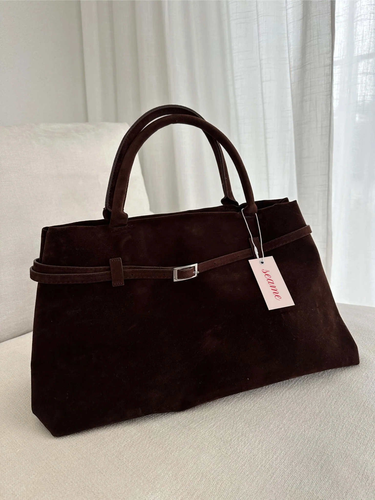 Dalila Suede Bag - Image 6