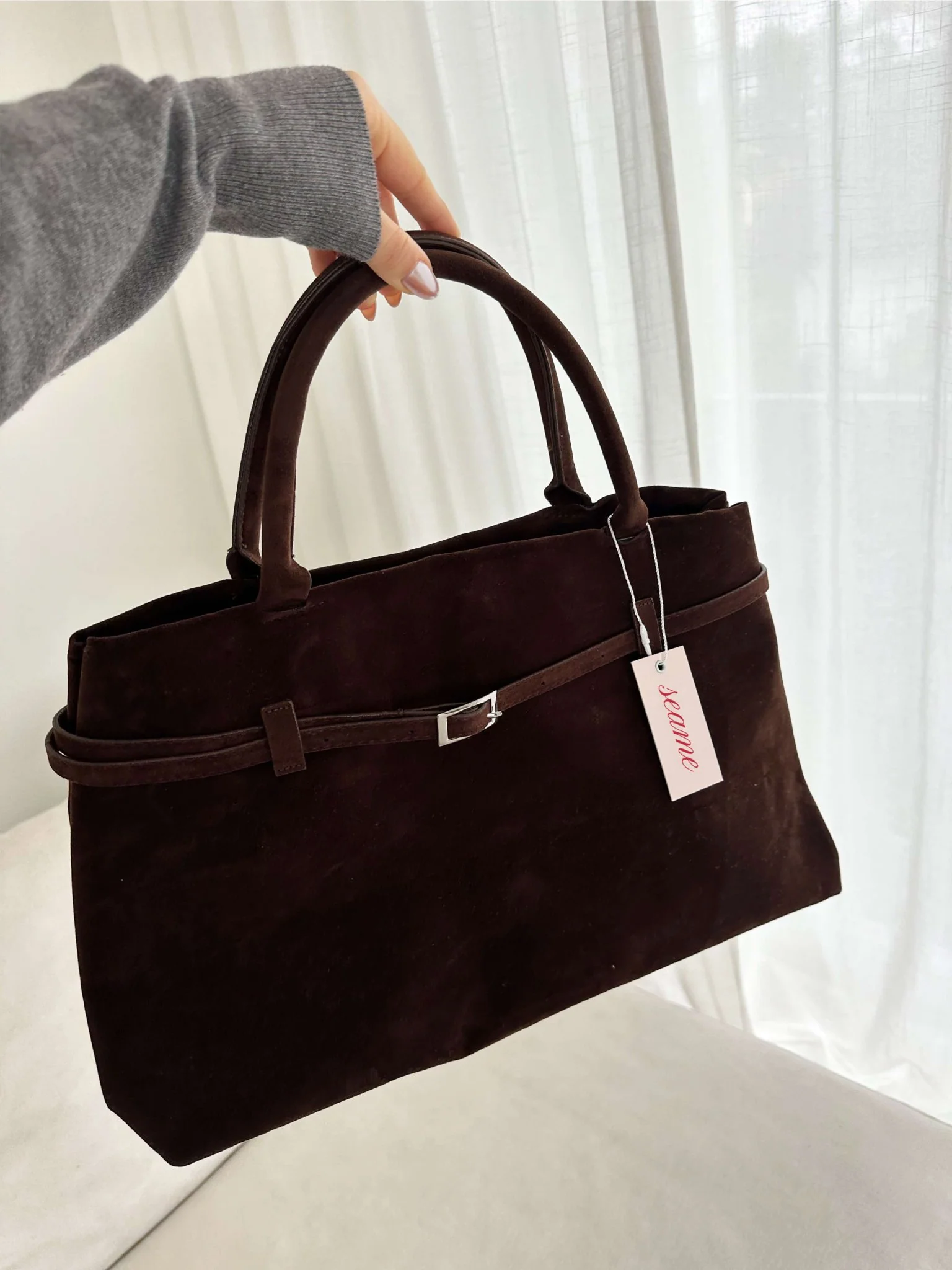 Dalila Suede Bag - Image 7