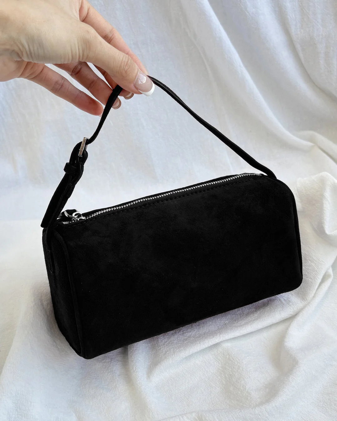 Ellaine Suede Mini Shoulder Bag - Image 8