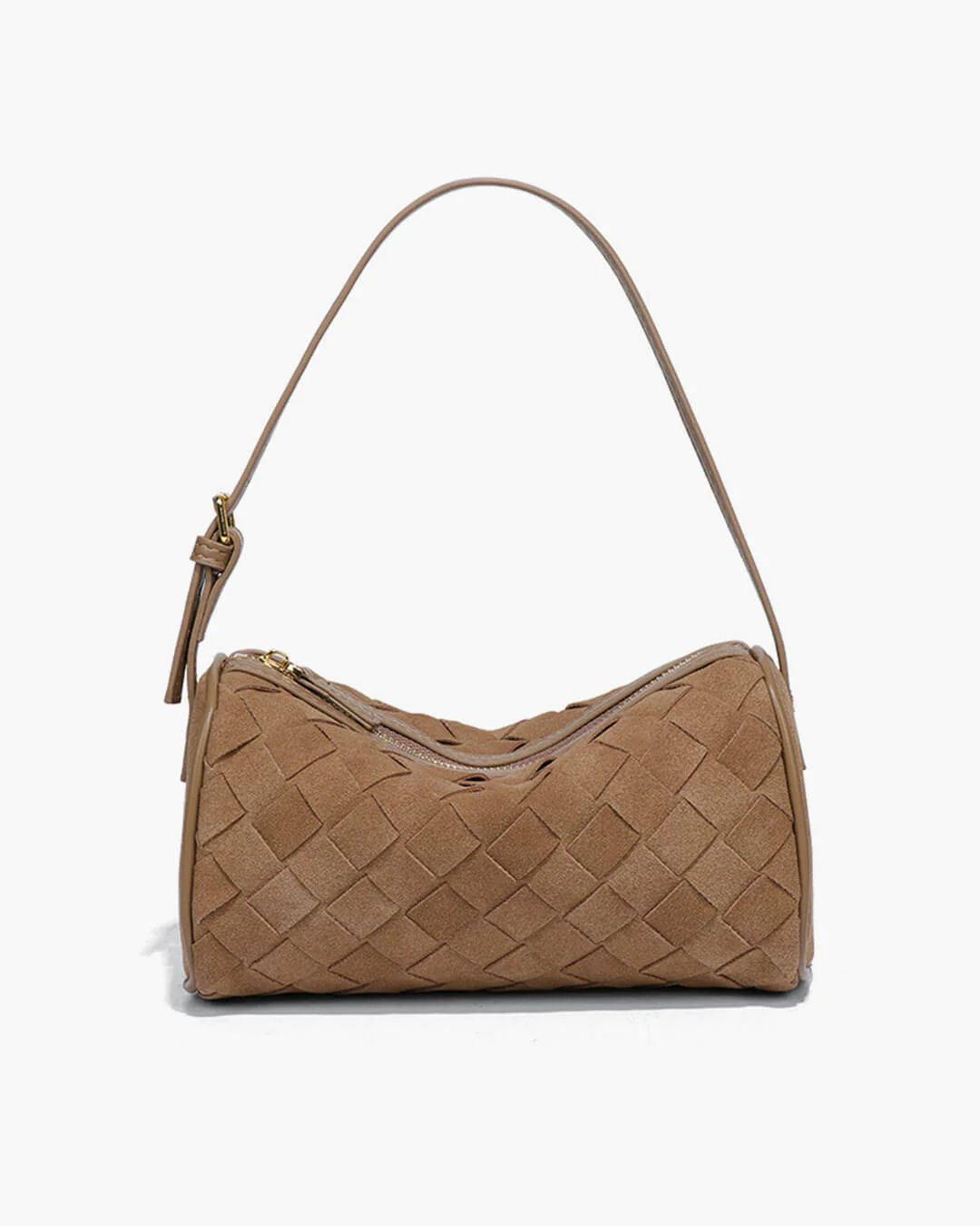 Eva Woven Suede Bag - Image 19