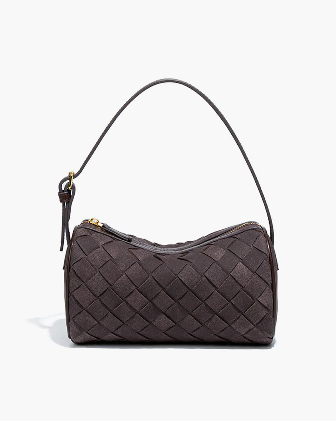 Eva Woven Suede Bag - Image 21