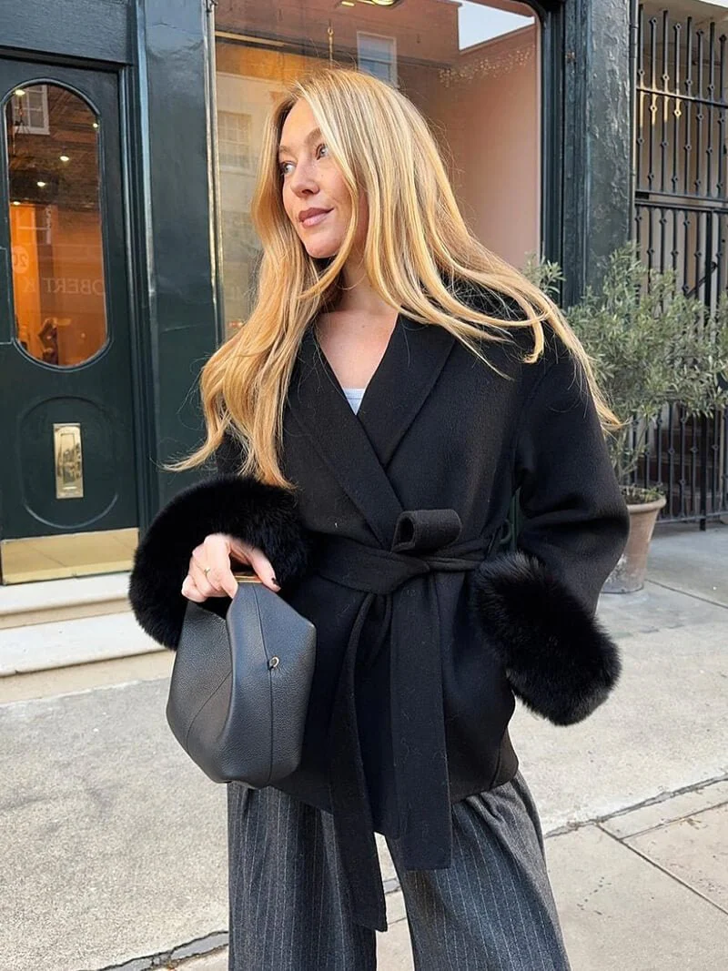 Grace Faux Fur Coat - Image 19