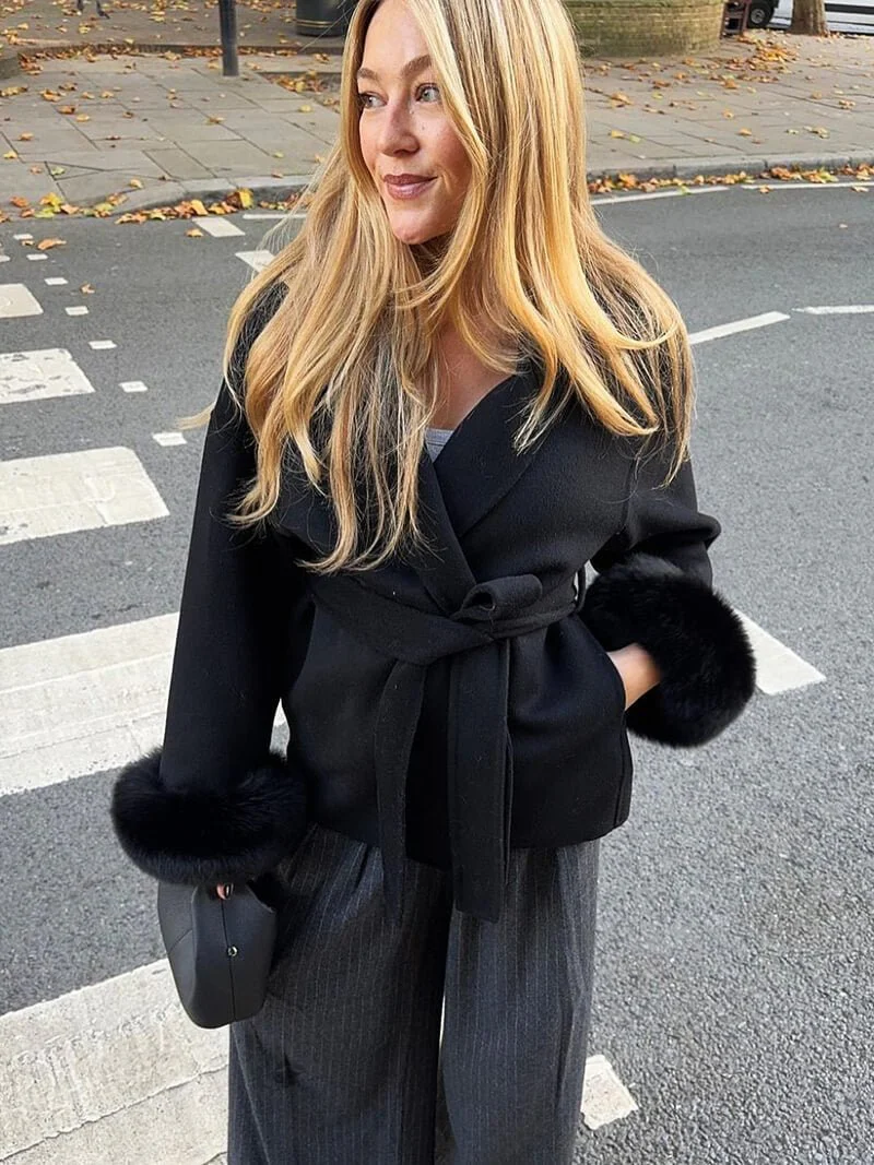 Grace Faux Fur Coat - Image 20