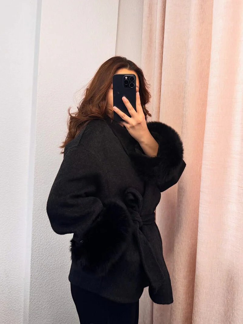 Grace Faux Fur Coat - Image 21