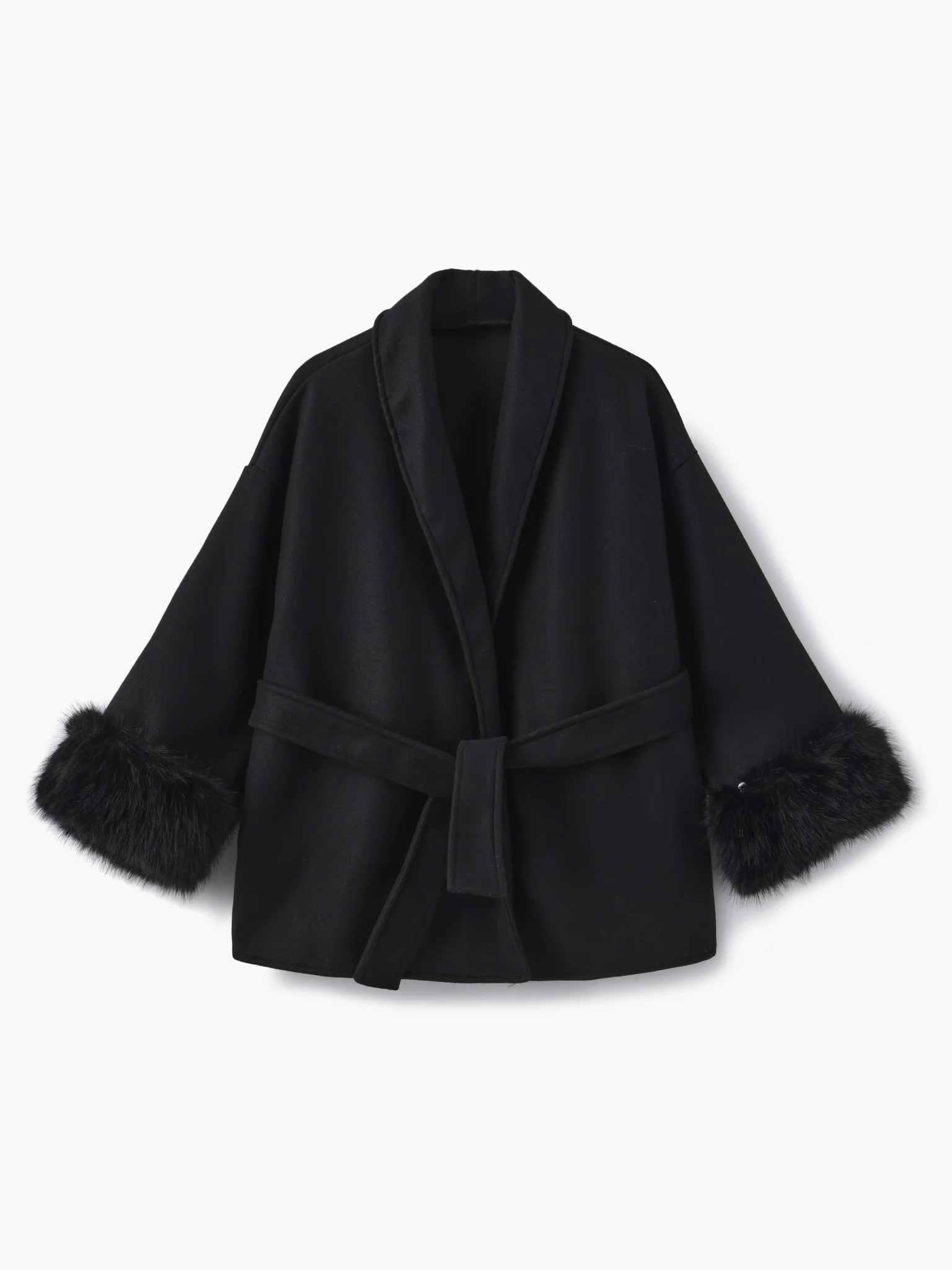 Grace Faux Fur Coat - Image 4