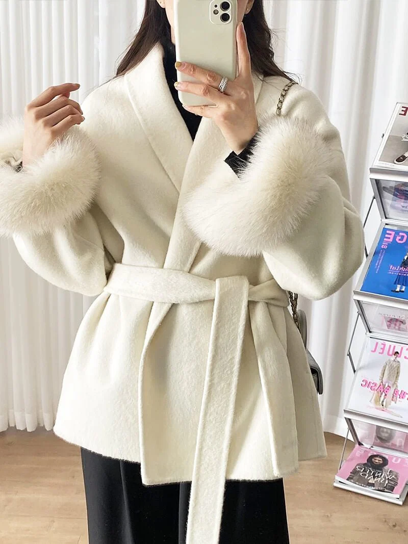 Grace Faux Fur Coat - Image 8