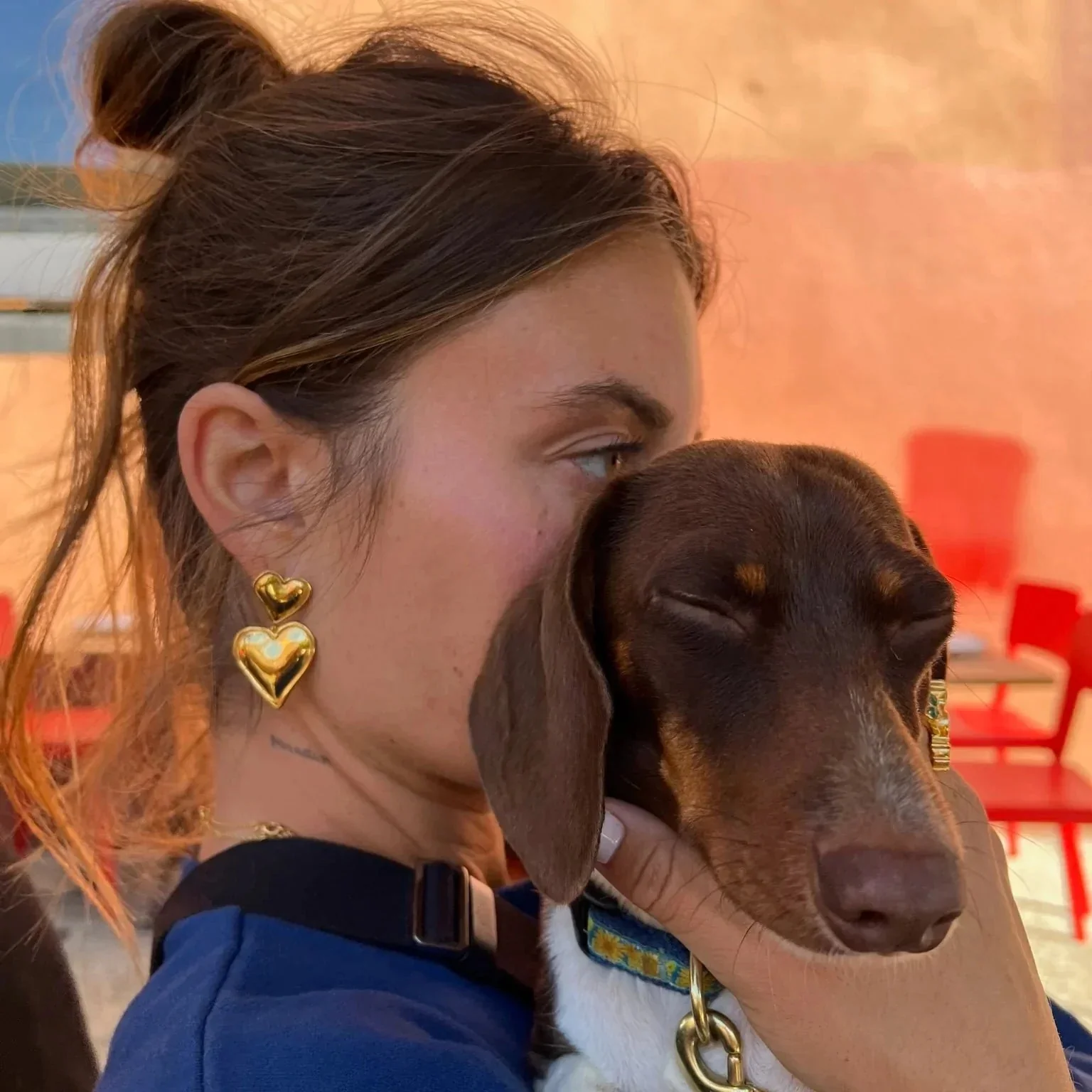 Heart earrings - Image 4