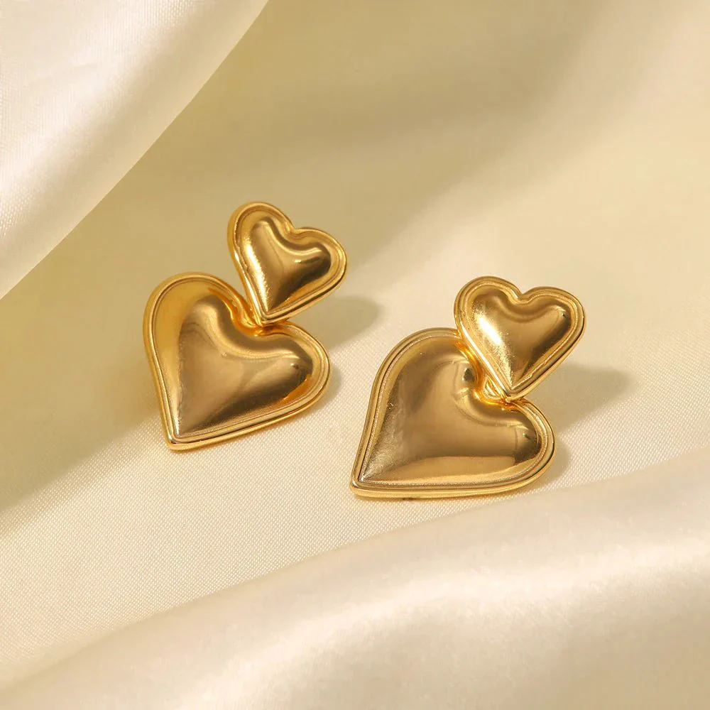 Heart earrings - Image 5