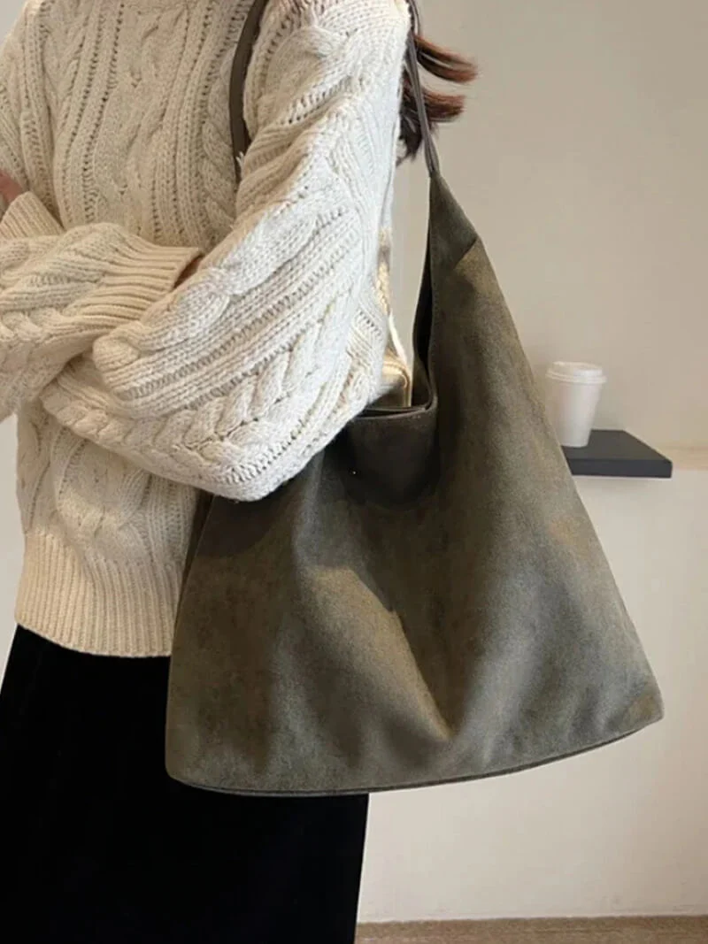 Jenna suede bag - Image 9