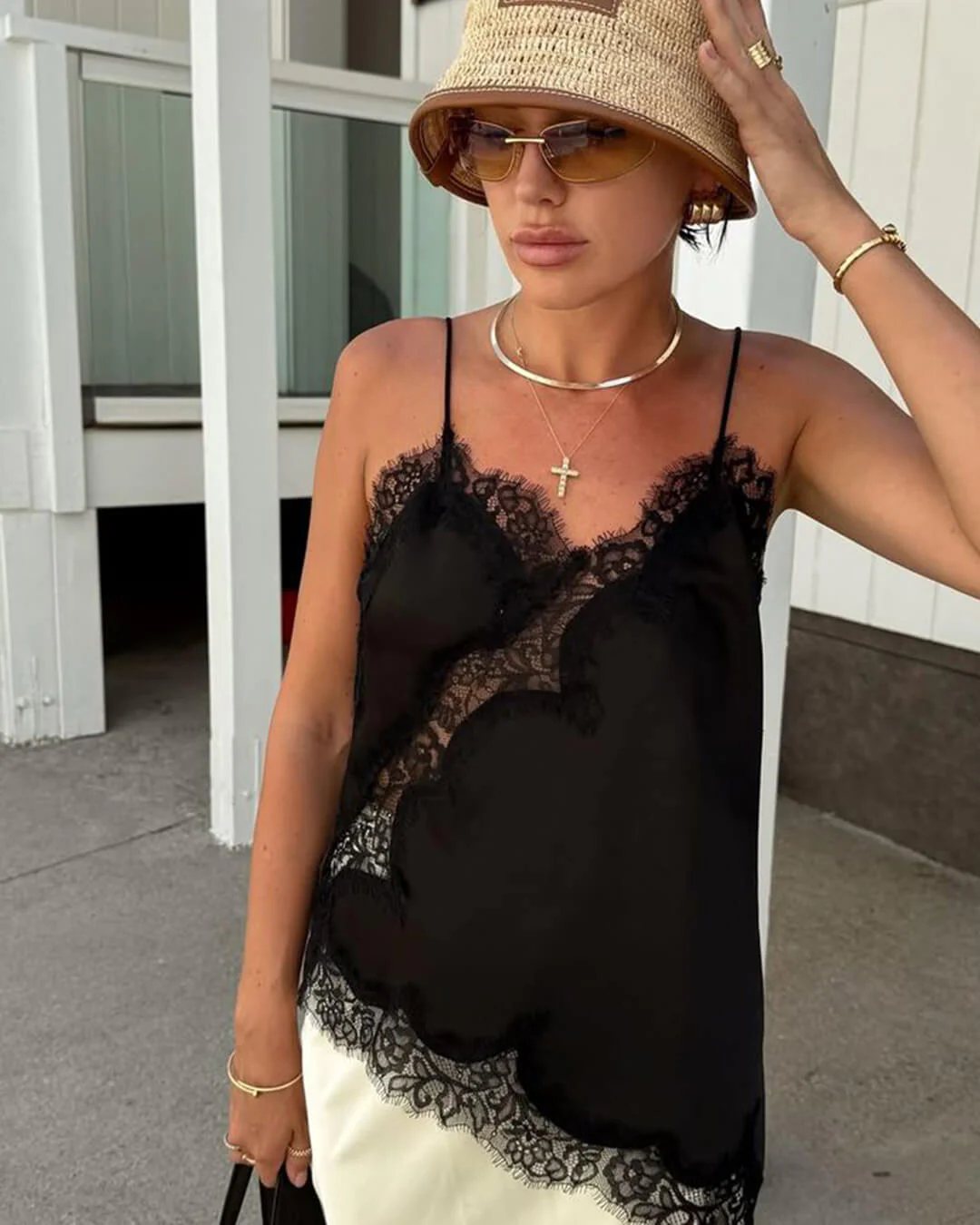 Josephine Elegant Lace Top - Image 11