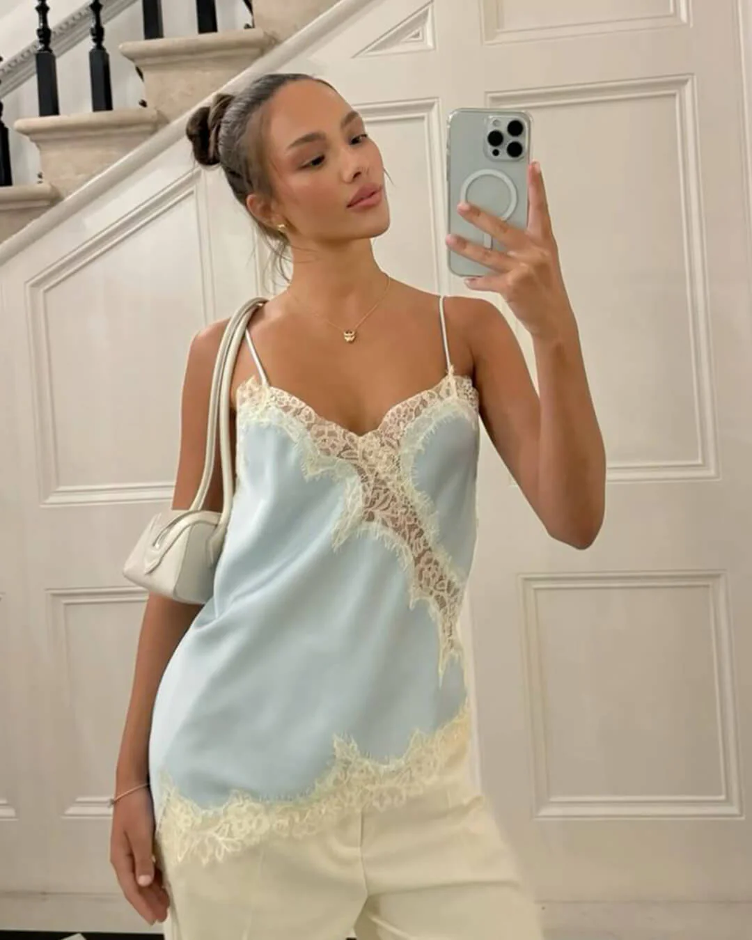 Josephine Elegant Lace Top - Image 6