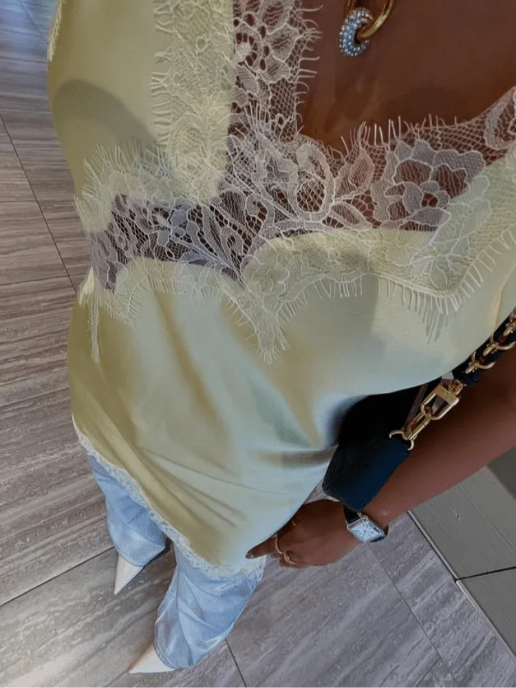 Josephine Elegant Lace Top - Image 9