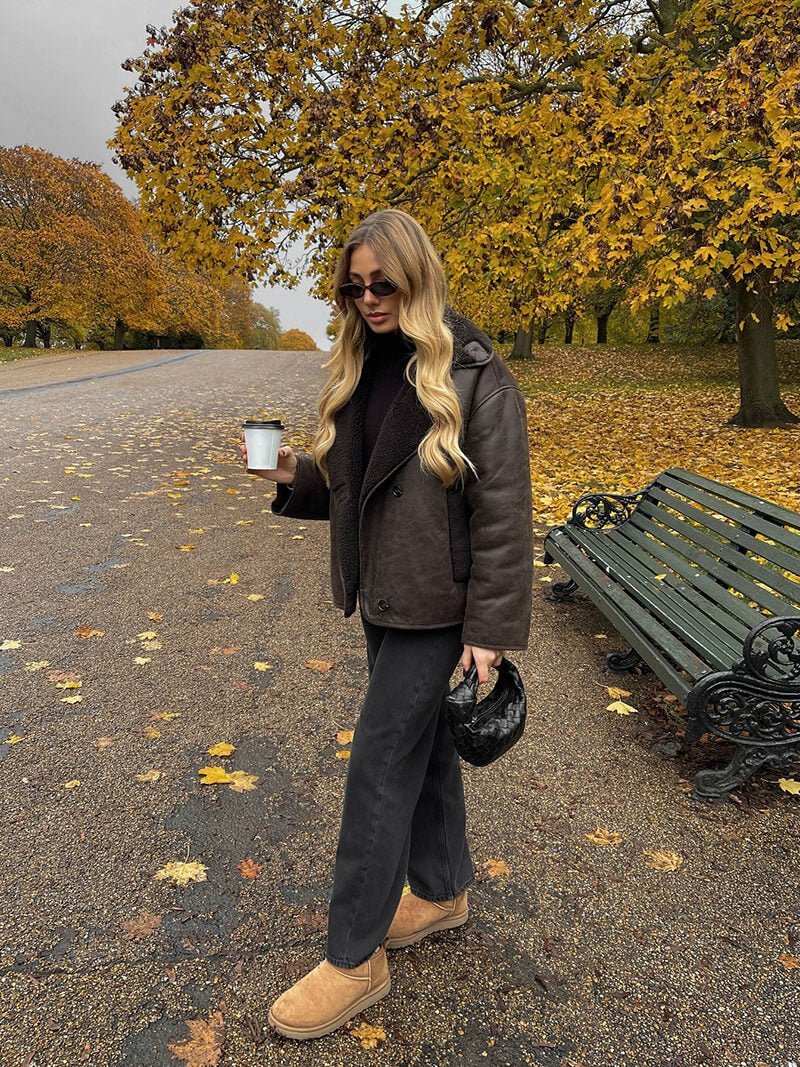 Laila Faux Leather Jacket - Image 5