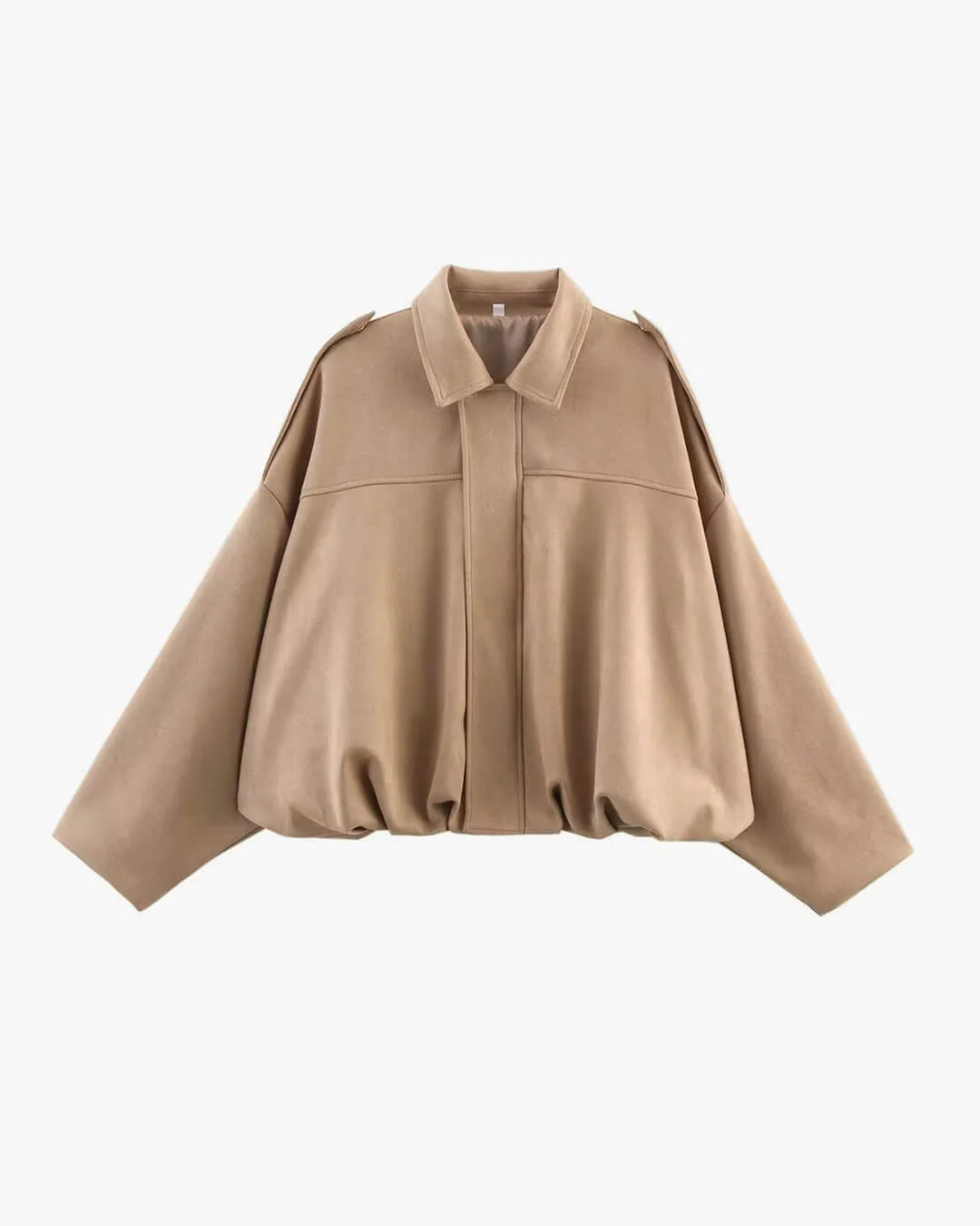 Lara Suede Bomber Jacket - Image 11