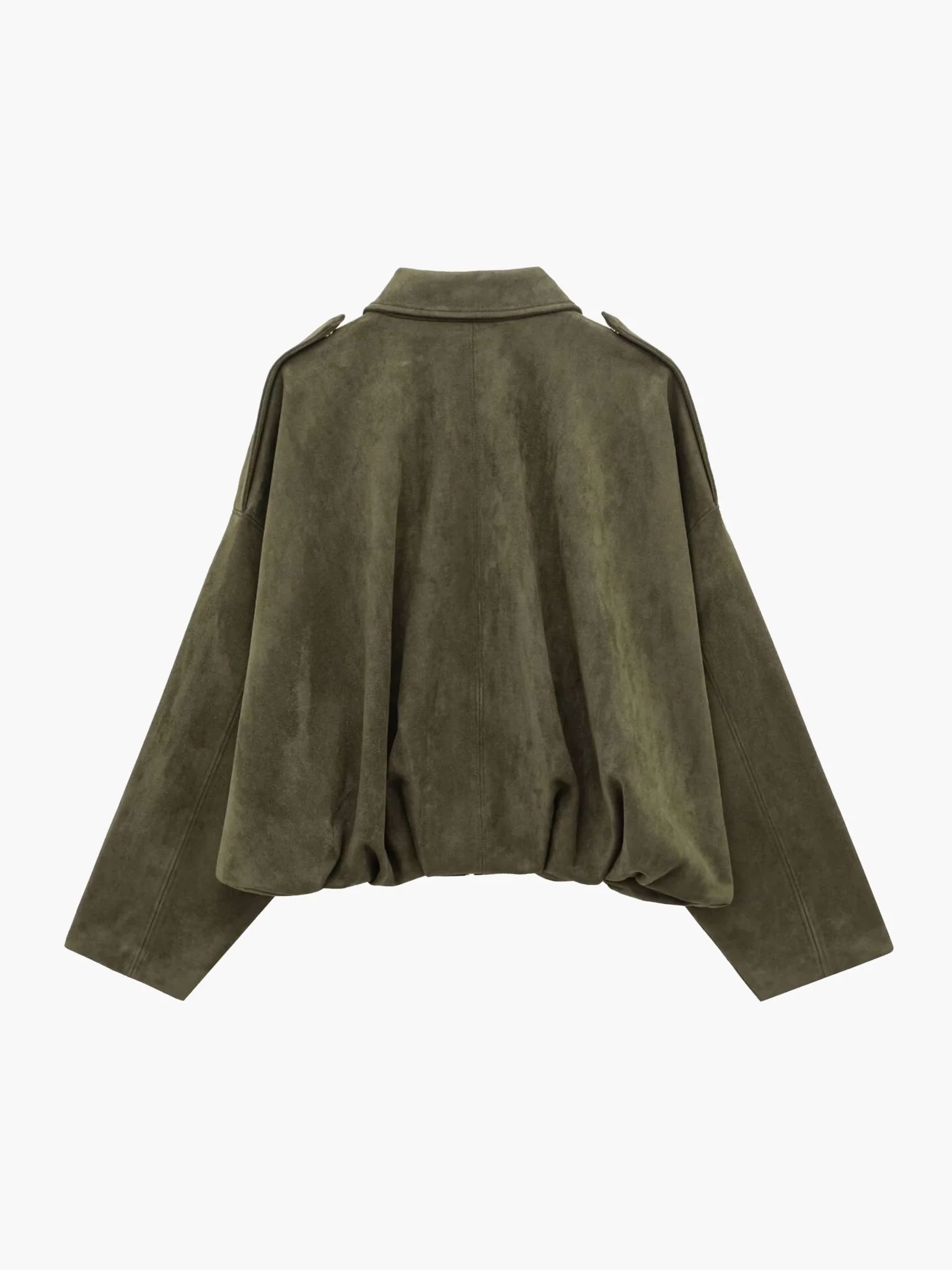 Lara Suede Bomber Jacket - Image 22
