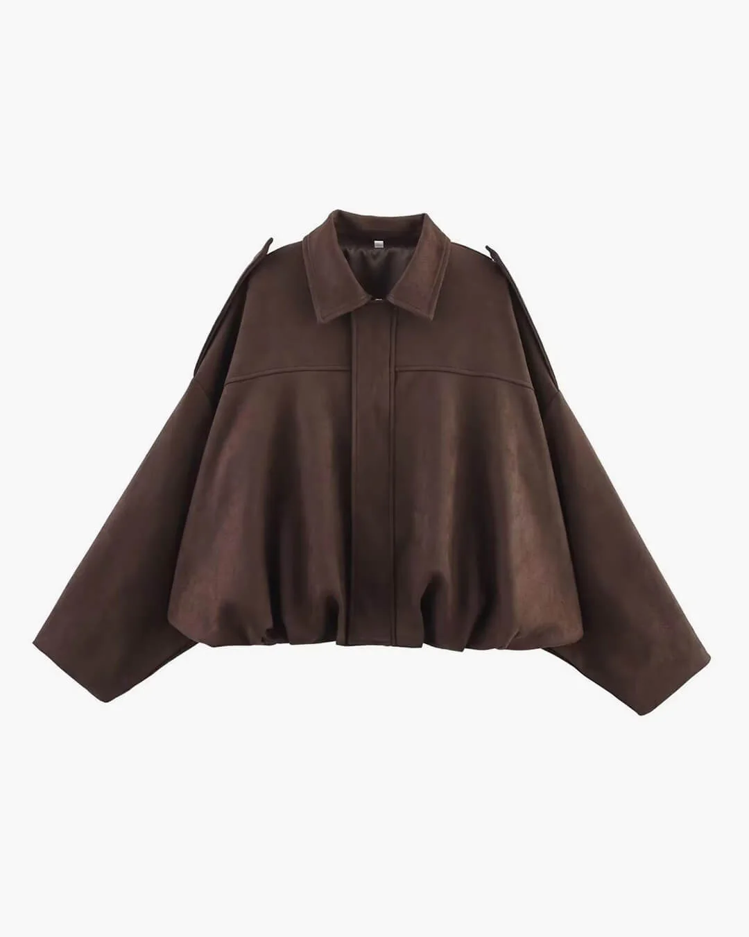 Lara Suede Bomber Jacket - Image 6