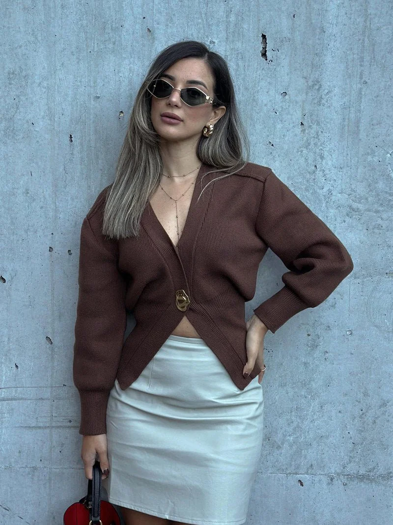 Lyra Knitted Cardigan - Image 3