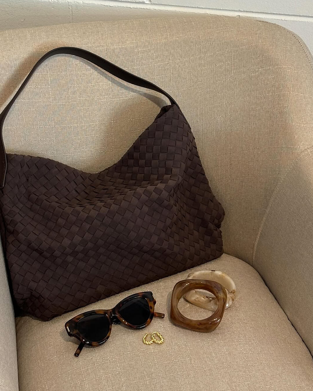 Marceline Suede Tote Bag - Image 3