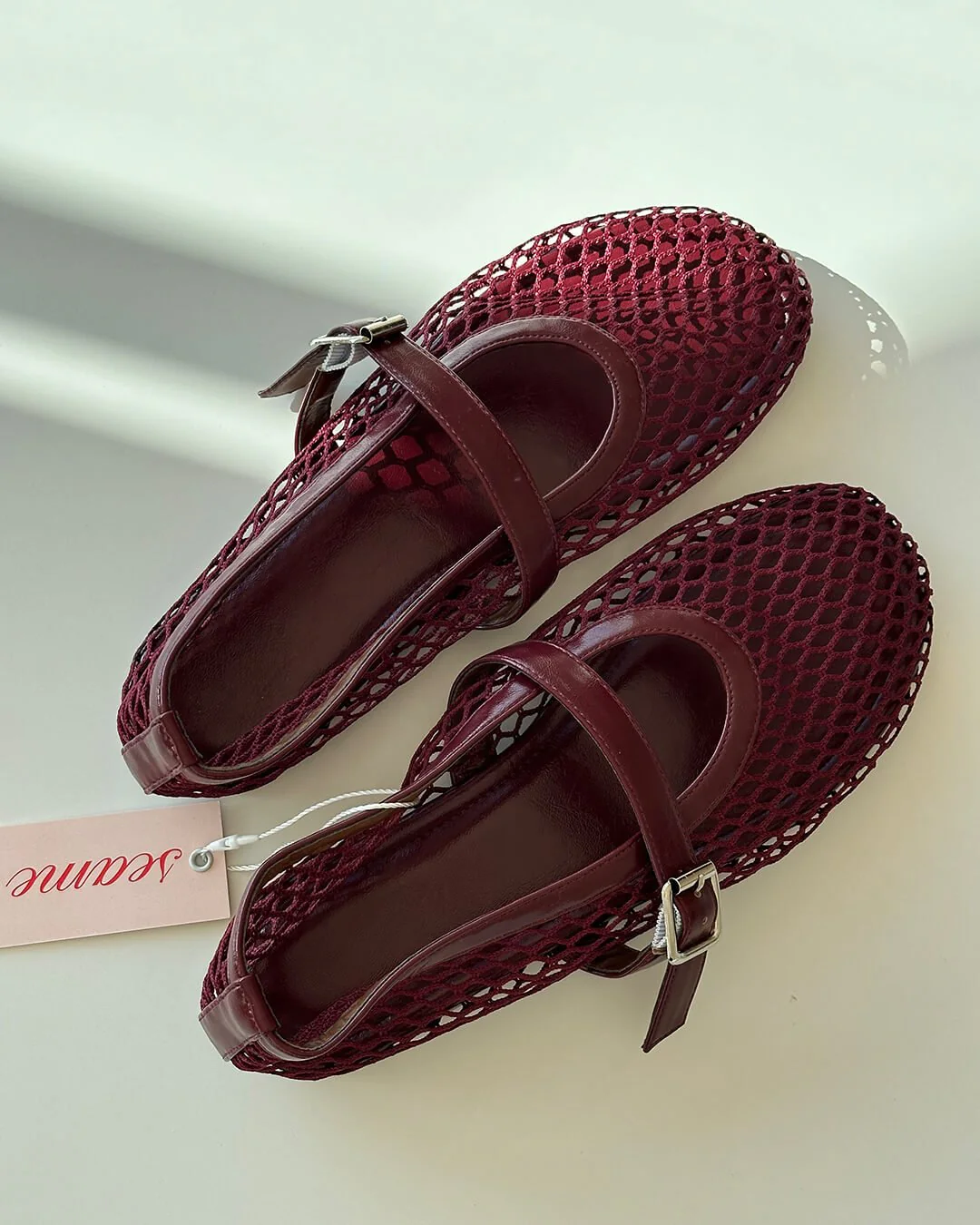 Margaux Mesh Ballet Flats - Image 11