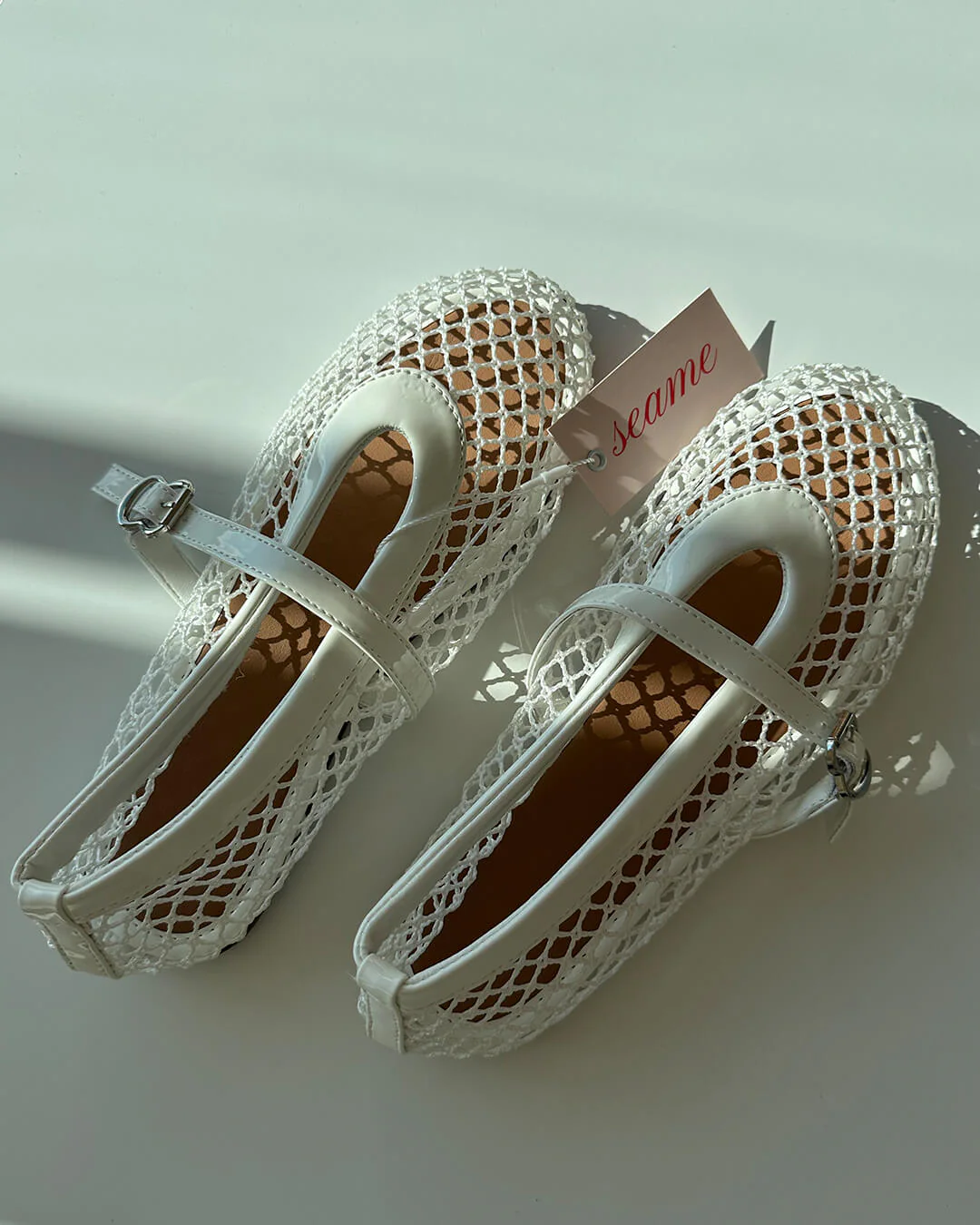 Margaux Mesh Ballet Flats - Image 9