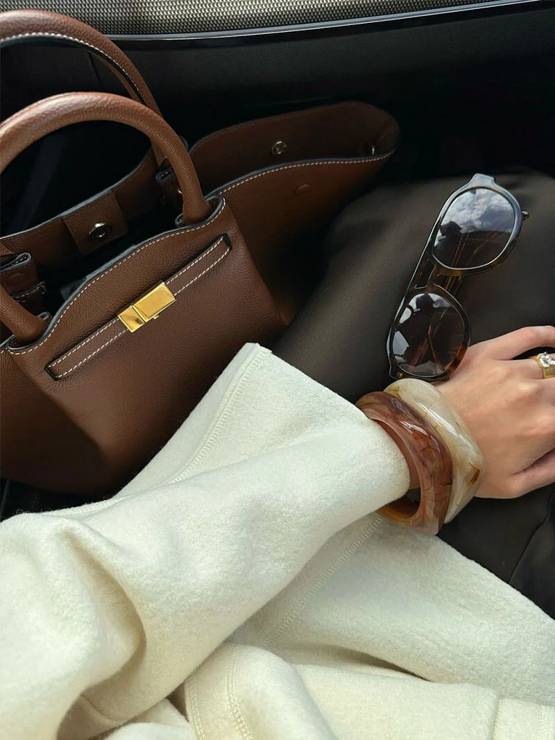 Melanie Vegan Leather Bag - Image 13