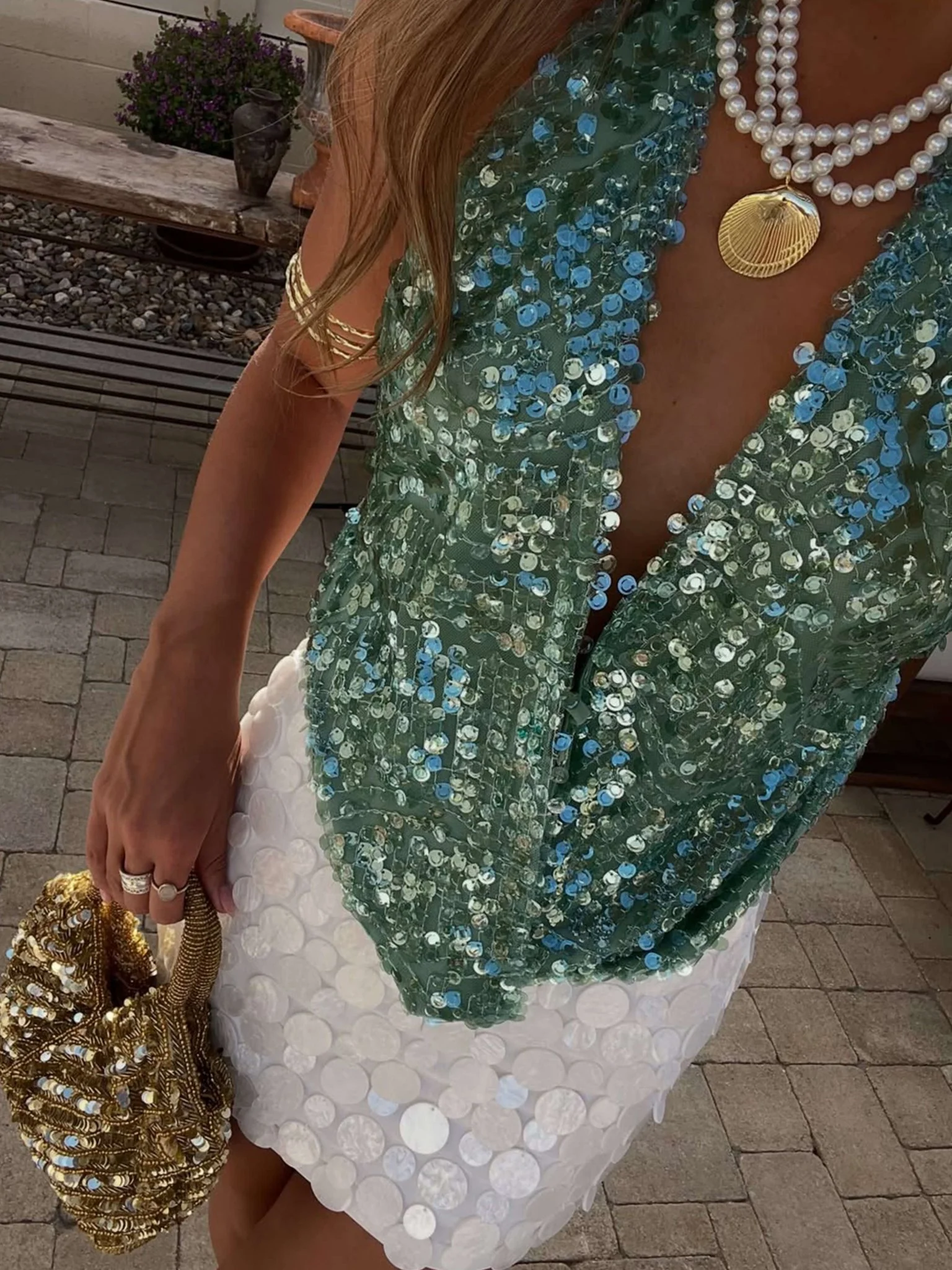 Melody Shell Mini Skirt - Image 4