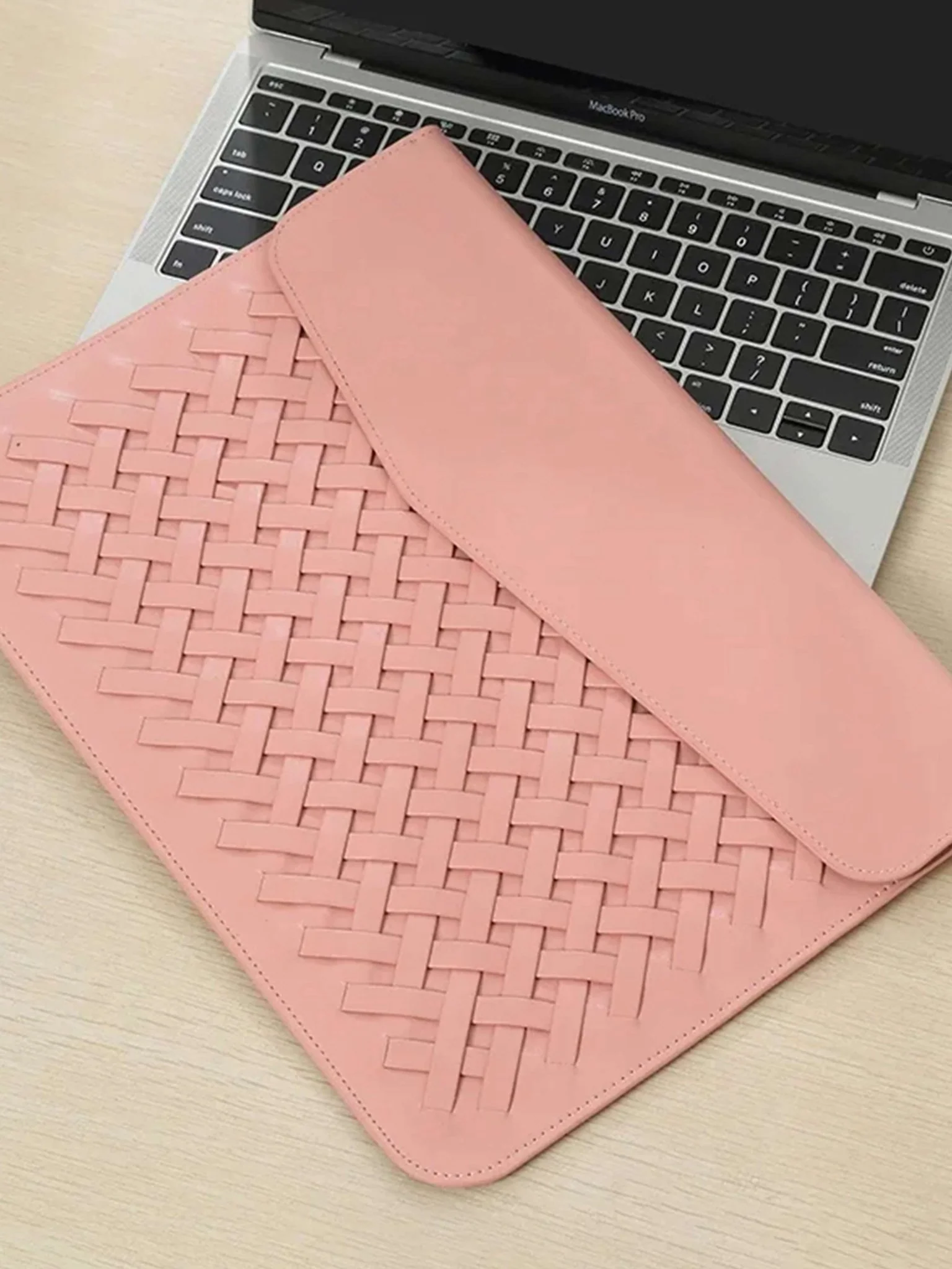 Nica Woven Laptop Bag - Image 3