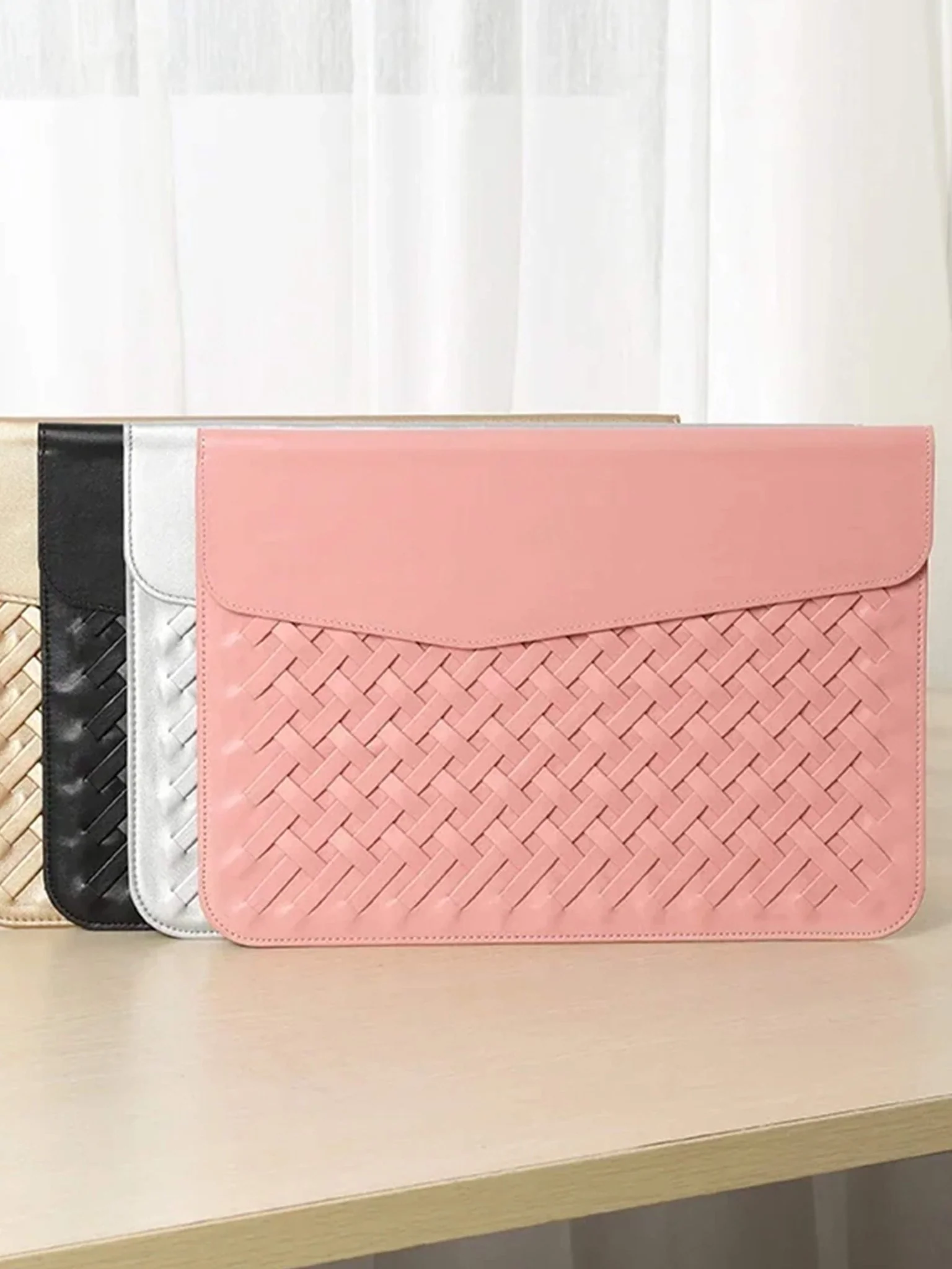 Nica Woven Laptop Bag - Image 8