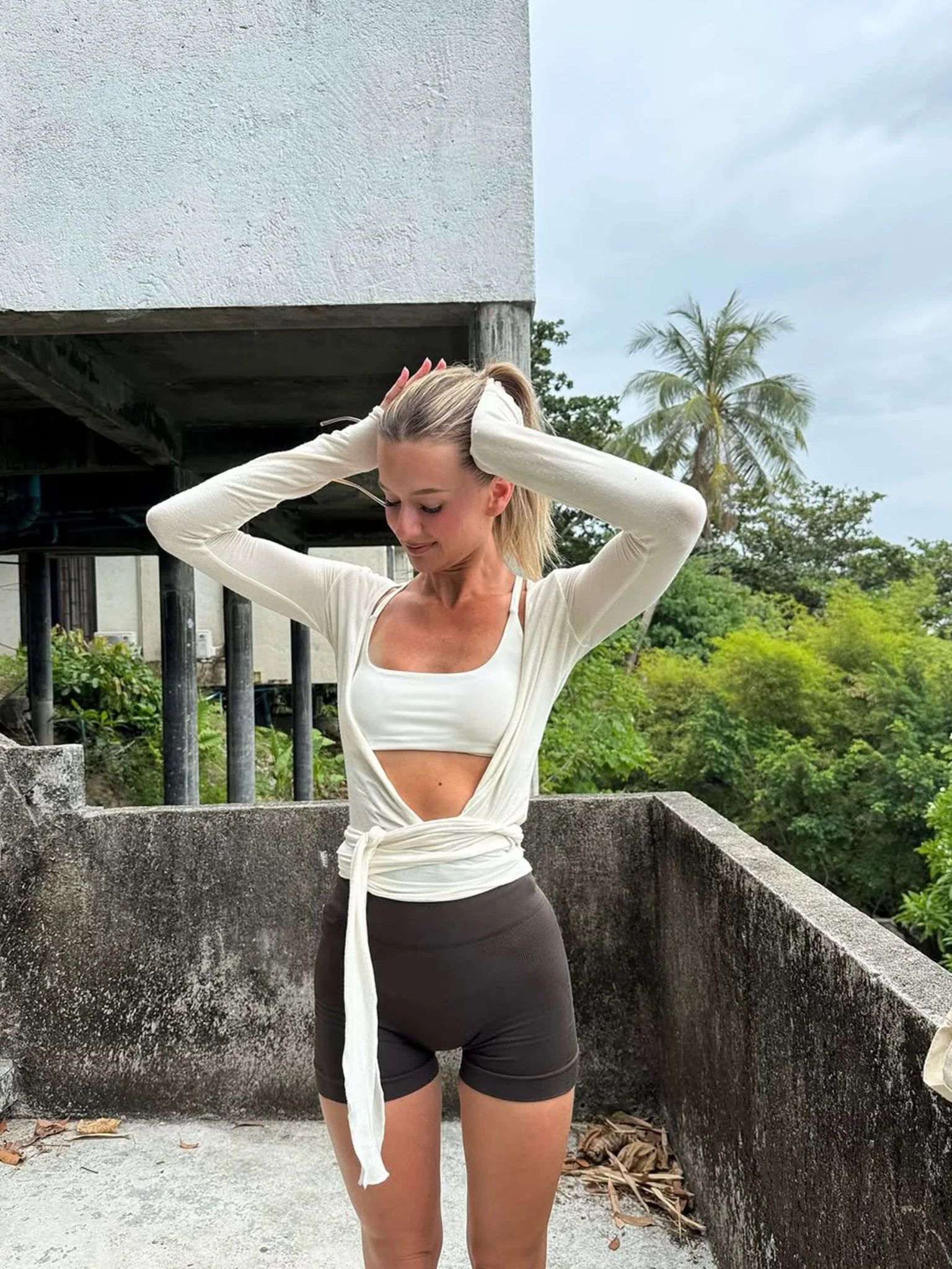 Pilates Wrap Top - Image 14