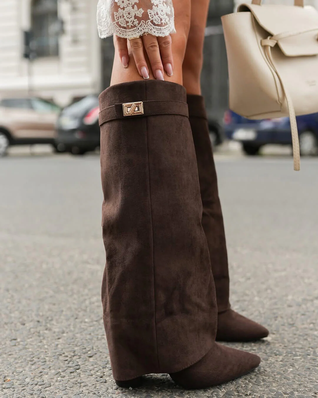 Rachelle Suede Boots - Image 11