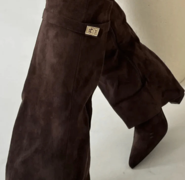 Rachelle Suede Boots - Image 13