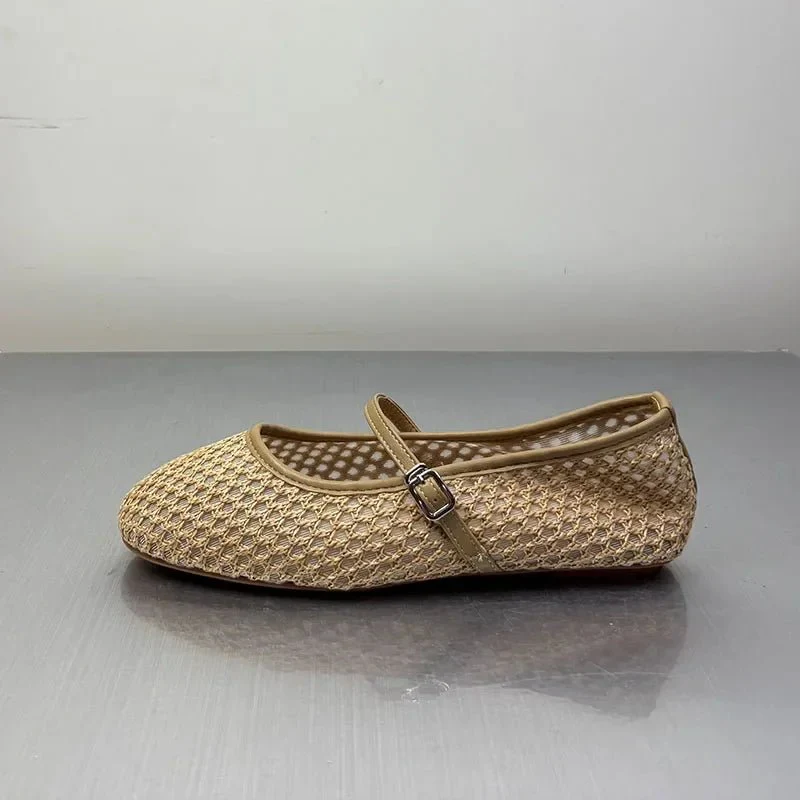 Sabrina Mesh Ballet Flats - Image 10