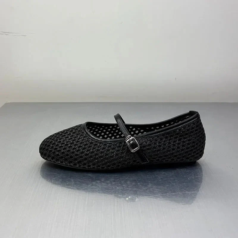 Sabrina Mesh Ballet Flats - Image 11