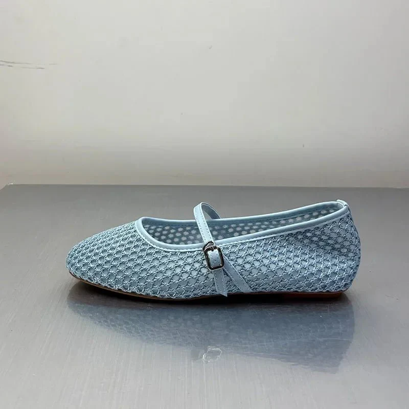 Sabrina Mesh Ballet Flats - Image 12