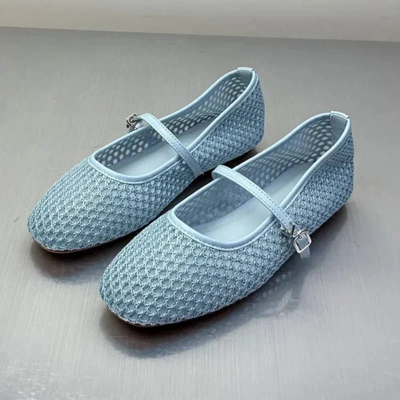 Sabrina Mesh Ballet Flats - Image 7