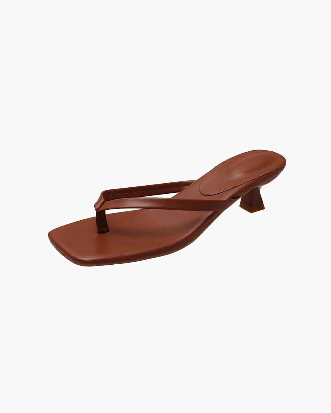 Talia Leather Kitten Heels - Image 6