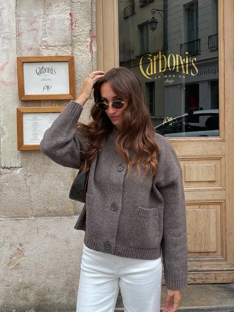 Thea Knitted Cardigan - Image 4