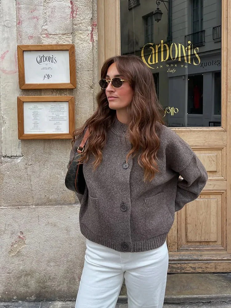 Thea Knitted Cardigan - Image 6