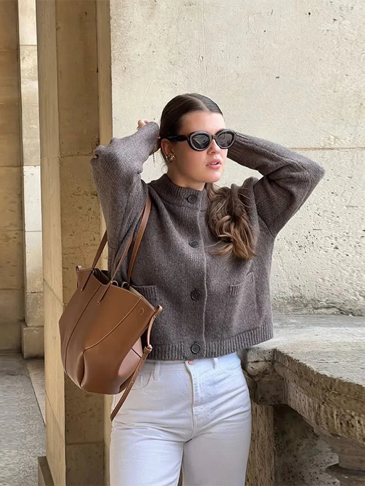 Thea Knitted Cardigan - Image 8