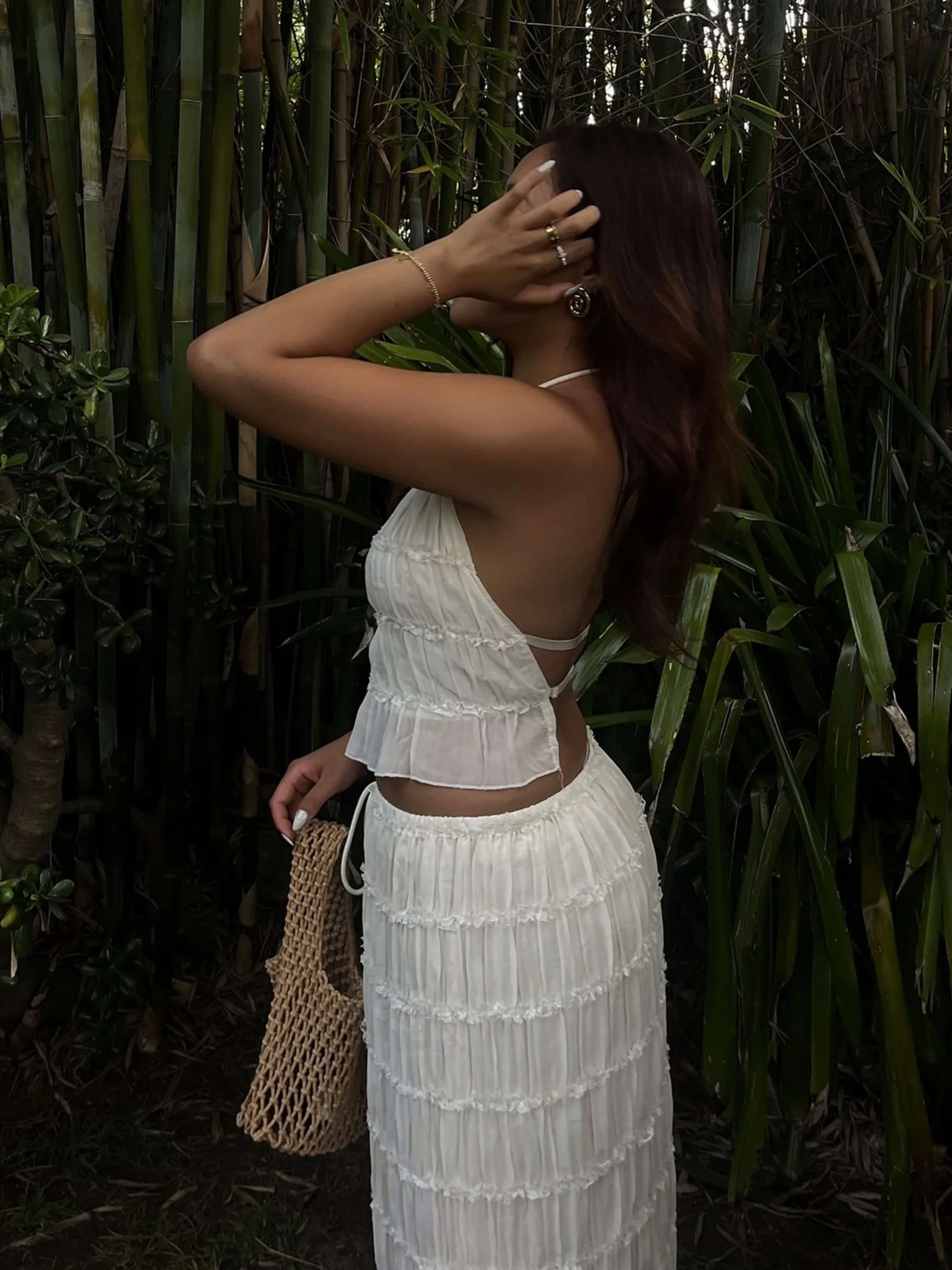 Valerie two-piece set with frill details - Image 24