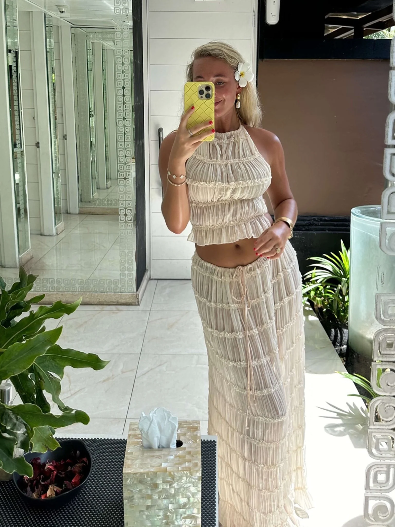 Valerie two-piece set with frill details - Image 27