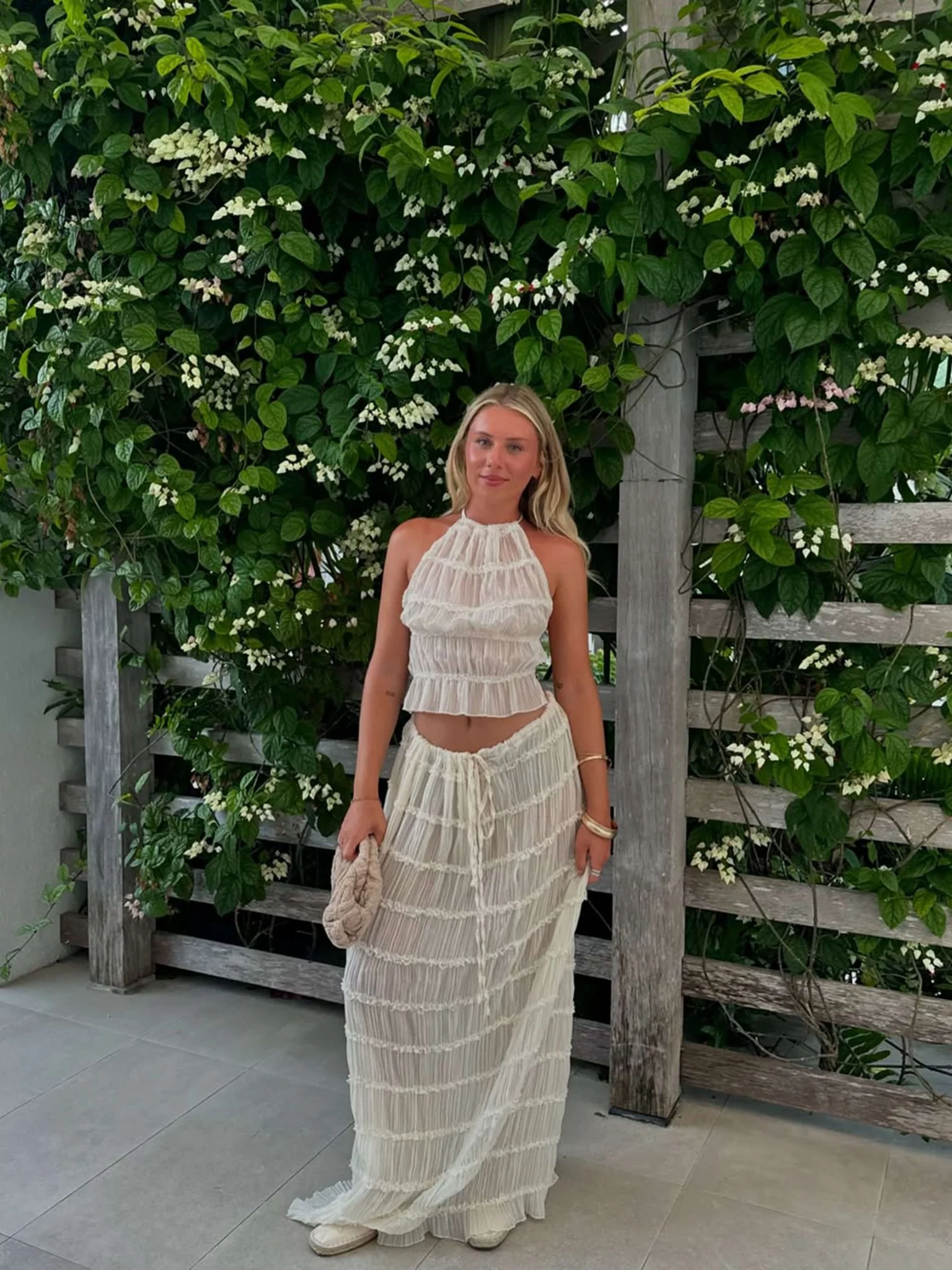 Valerie two-piece set with frill details - Image 33