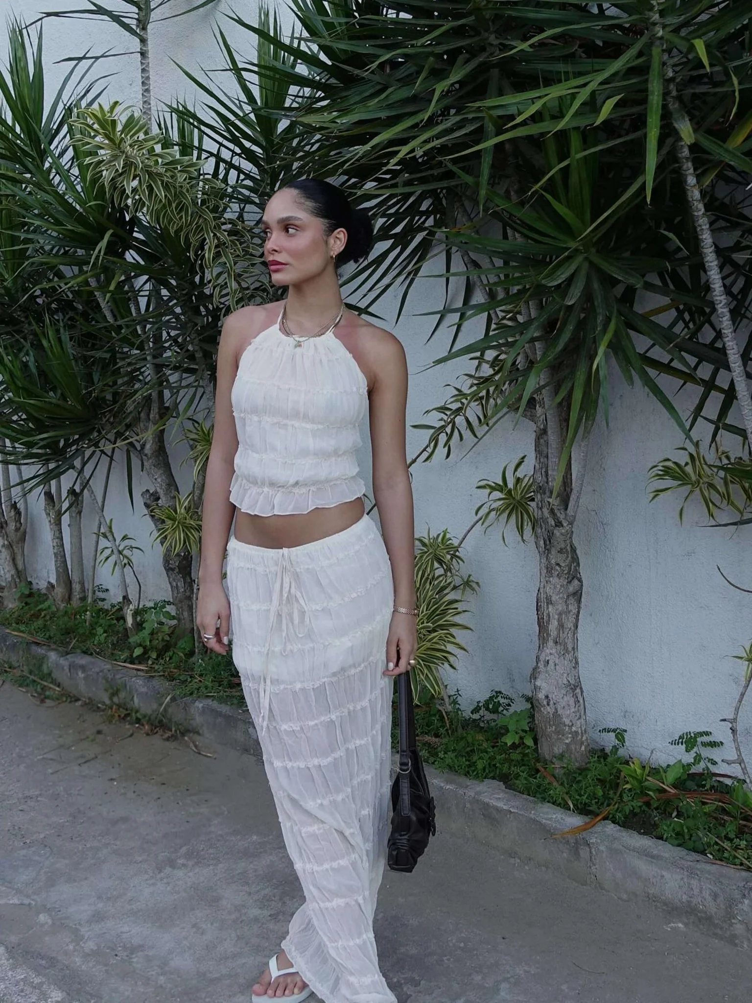 Valerie two-piece set with frill details - Image 34